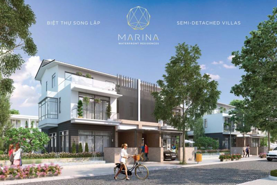 Biệt thự song lập Marina Ecopark