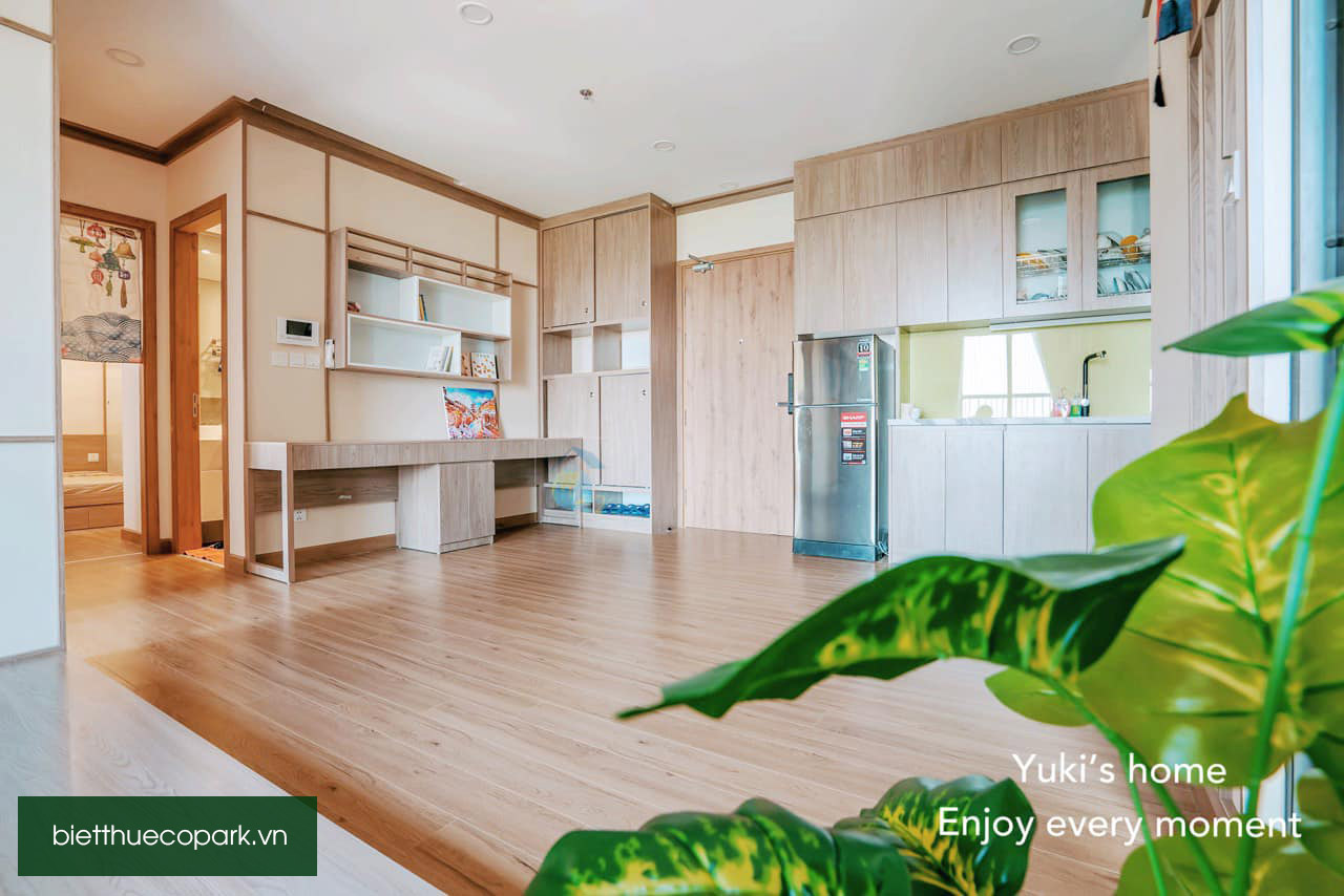 Thiết kế nội thất thực tế căn hộ tại toà S3 chung cư Sky Oasis Ecopark - ảnh 1