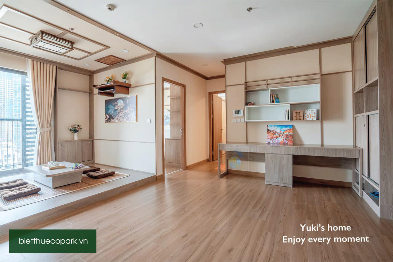 Thiết kế nội thất thực tế căn hộ tại toà S3 chung cư Sky Oasis Ecopark - ảnh 2