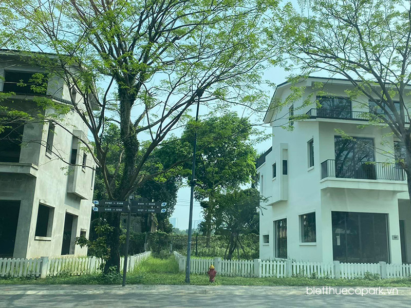 Bán biệt thự song lập khu Thung Lũng Mùa Xuân Ecopark, dt 259m2, view vườn hoa cực đẹp